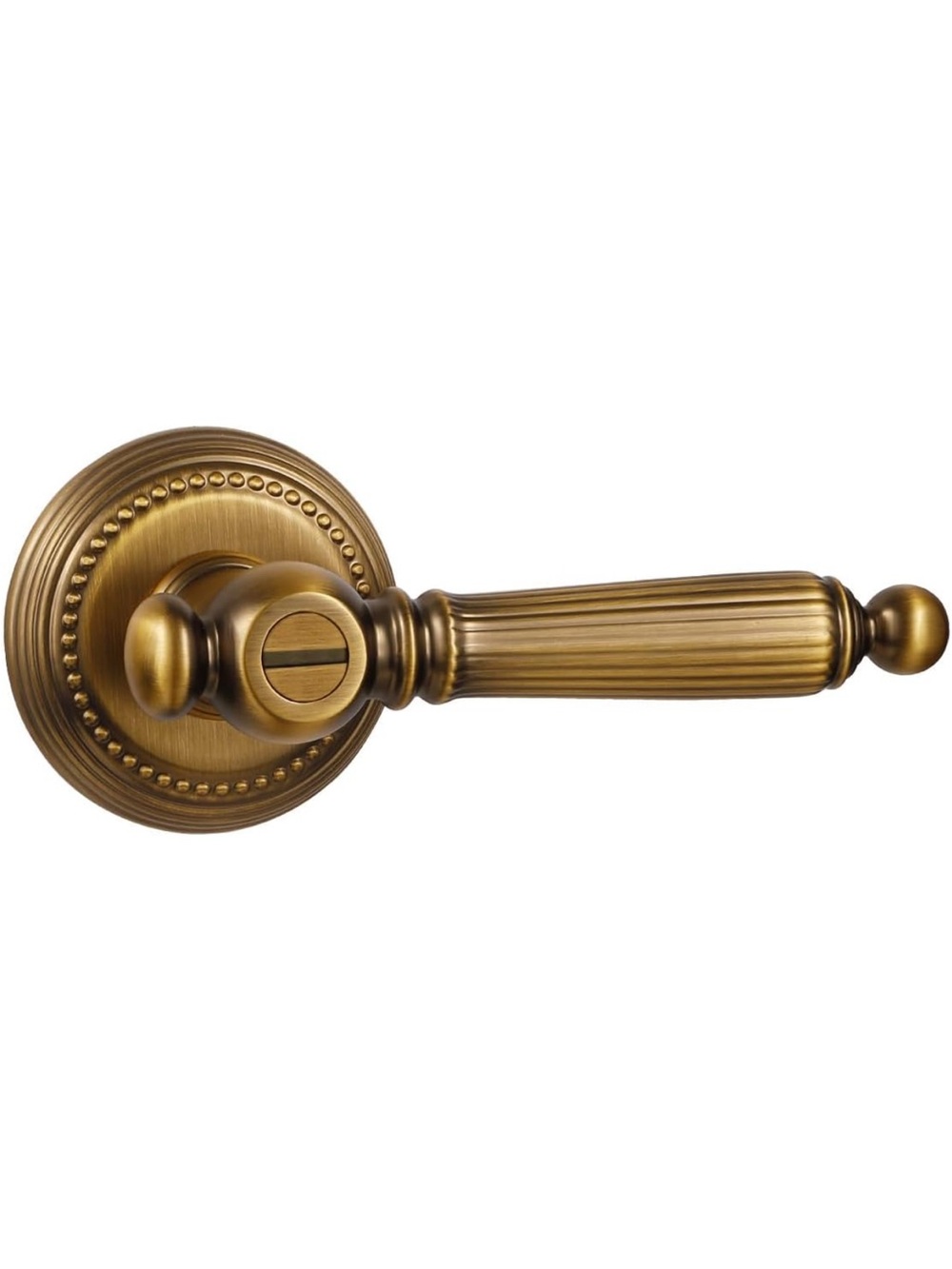 Stunning 1 Pack Antique Brass Door Lever Privacy Antique Door Handle Door Lever